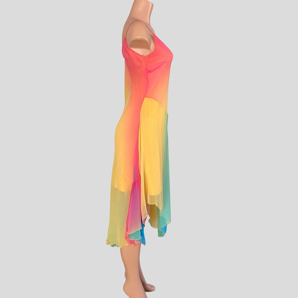 90’s Bobbie Bee Rainbow Ombre Fairy Dress ALTERED See Measurements - Picture 3 of 10